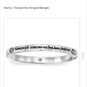 BRIGHTON silver bangle